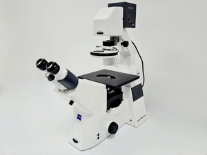 Thumbnail image of Zeiss Axio Observer 3 Inverted Microscope w/ 3 x  EC Plan-NEOFLUAR Objectives 