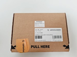 Thumbnail image of 5 x Boxes Sartorius Stedim 16373  BioWelder Disposable Cutting Blades (Qty. 400)