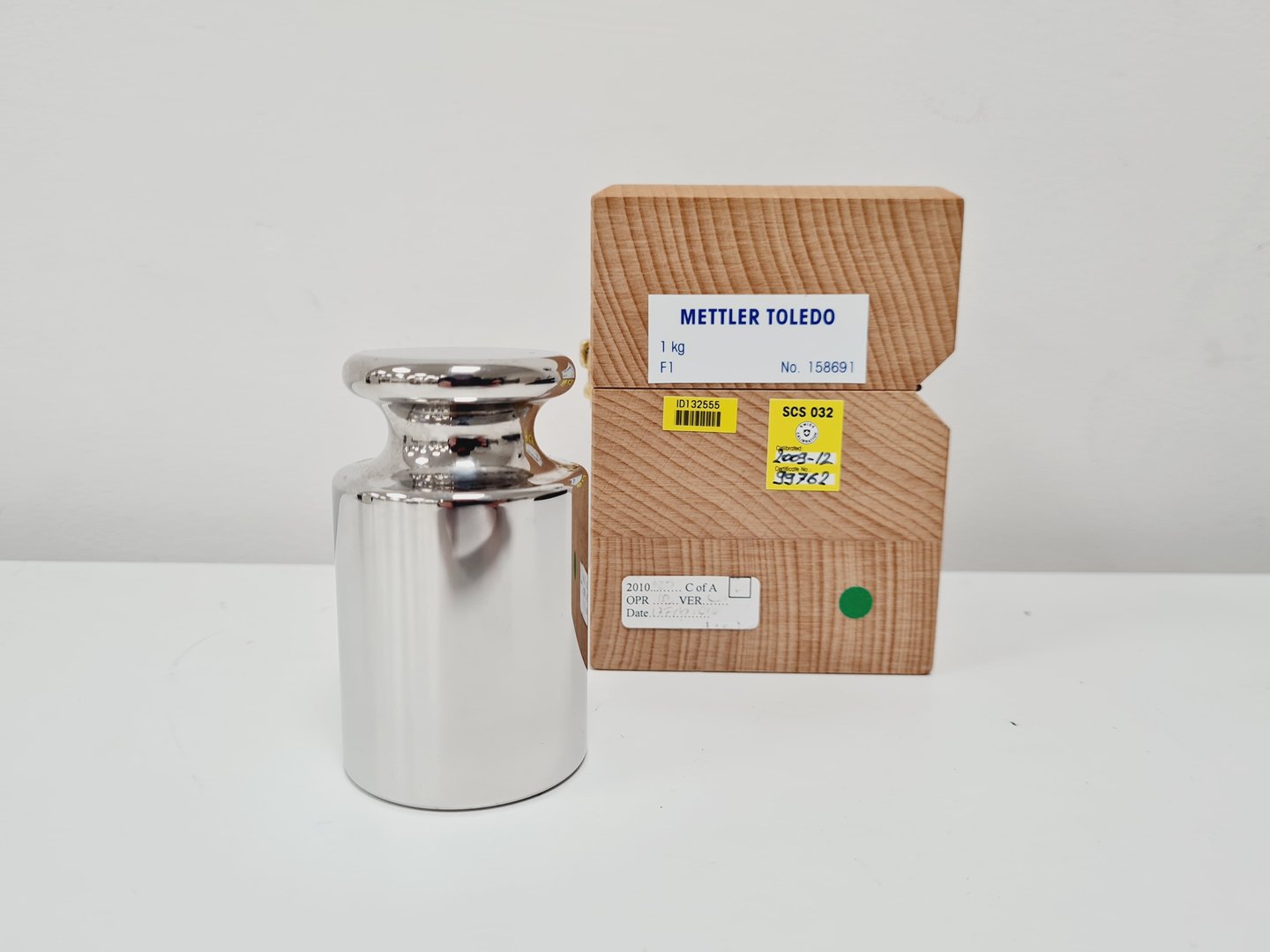 Image of 6 x Calibration Weights Mettler Toledo, Fisherbrand & Troemner 100g,200g,1kg