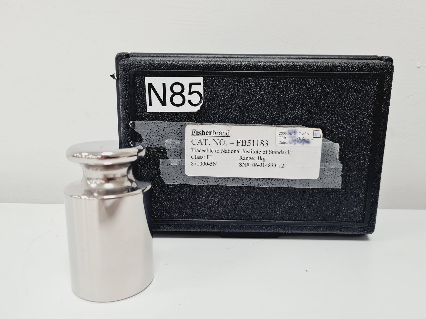 Image of 6 x Calibration Weights Mettler Toledo, Fisherbrand & Troemner 100g,200g,1kg