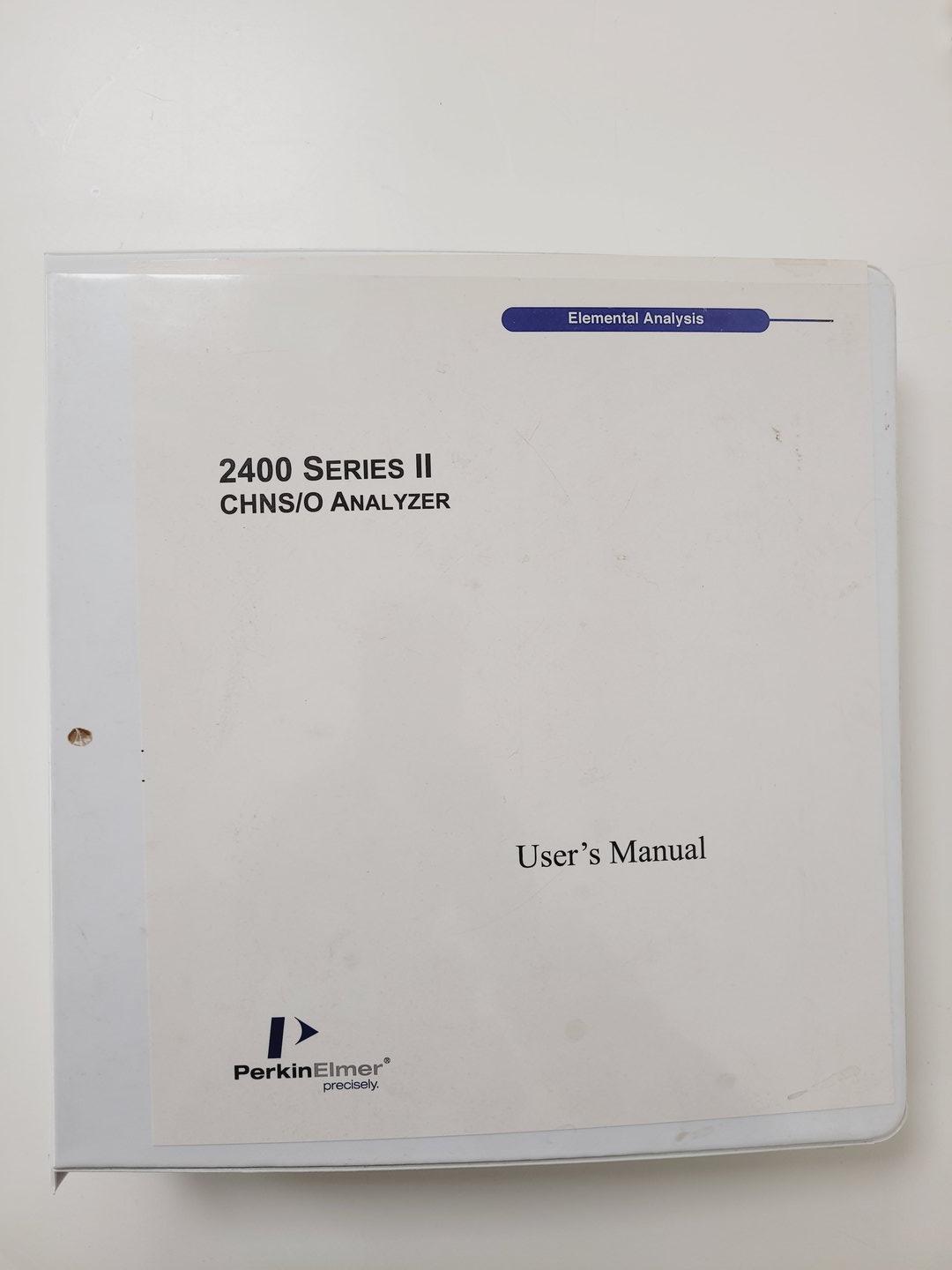 Image of Perkin Elmer 2400 Series II CHNS/O Elemental Analyser