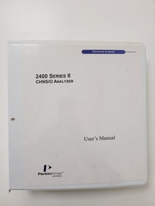 Thumbnail image of Perkin Elmer 2400 Series II CHNS/O Elemental Analyser