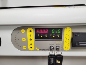 Thumbnail image of Priorclave PS/QCS/EV150 Top Loading Autoclave Lab Spares/Repairs