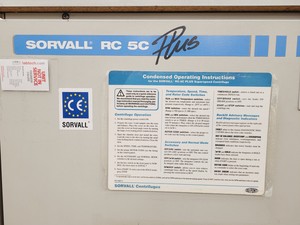 Thumbnail image of Sorvall RC-5C Plus Centrifuge with 3 x Rotors - GS-3 SS-34 HB-6 Lab