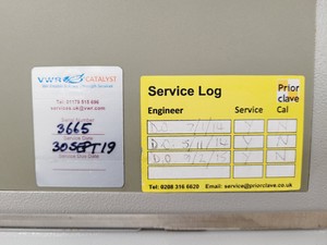 Thumbnail image of Priorclave PS/MID/C40 Front-Loading Autoclave Lab
