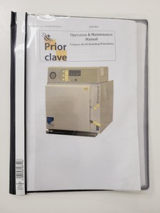 Thumbnail image of Priorclave PS/MID/C40 Front-Loading Autoclave Lab