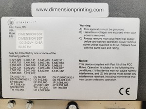 Thumbnail image of Stratasys Dimension SST 768 Commercial 3D Printer - Spares/Repairs