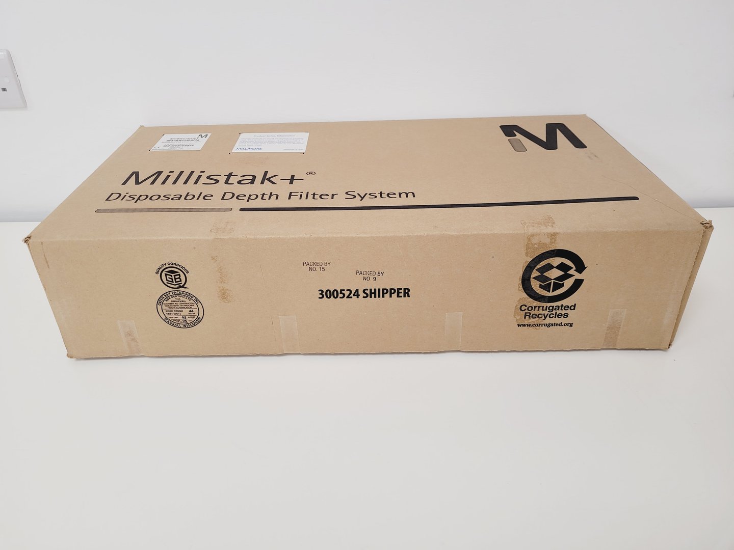 Image of Millipore Millistak Pod Disposable Depth Filters and 3 Capsule Filters