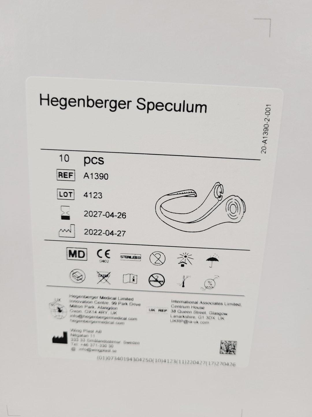 Image of 160 x Hegenberger Speculum A2390 Postpartum Suturing Tools