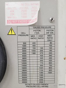 Thumbnail image of Sim-Aminco French Pressure Cell Press FA078E Lab