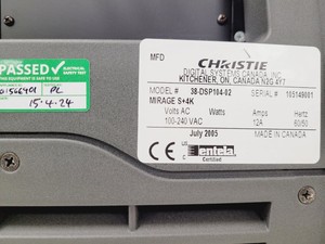 Thumbnail image of Christie Mirage S+4K Commercial Projector 