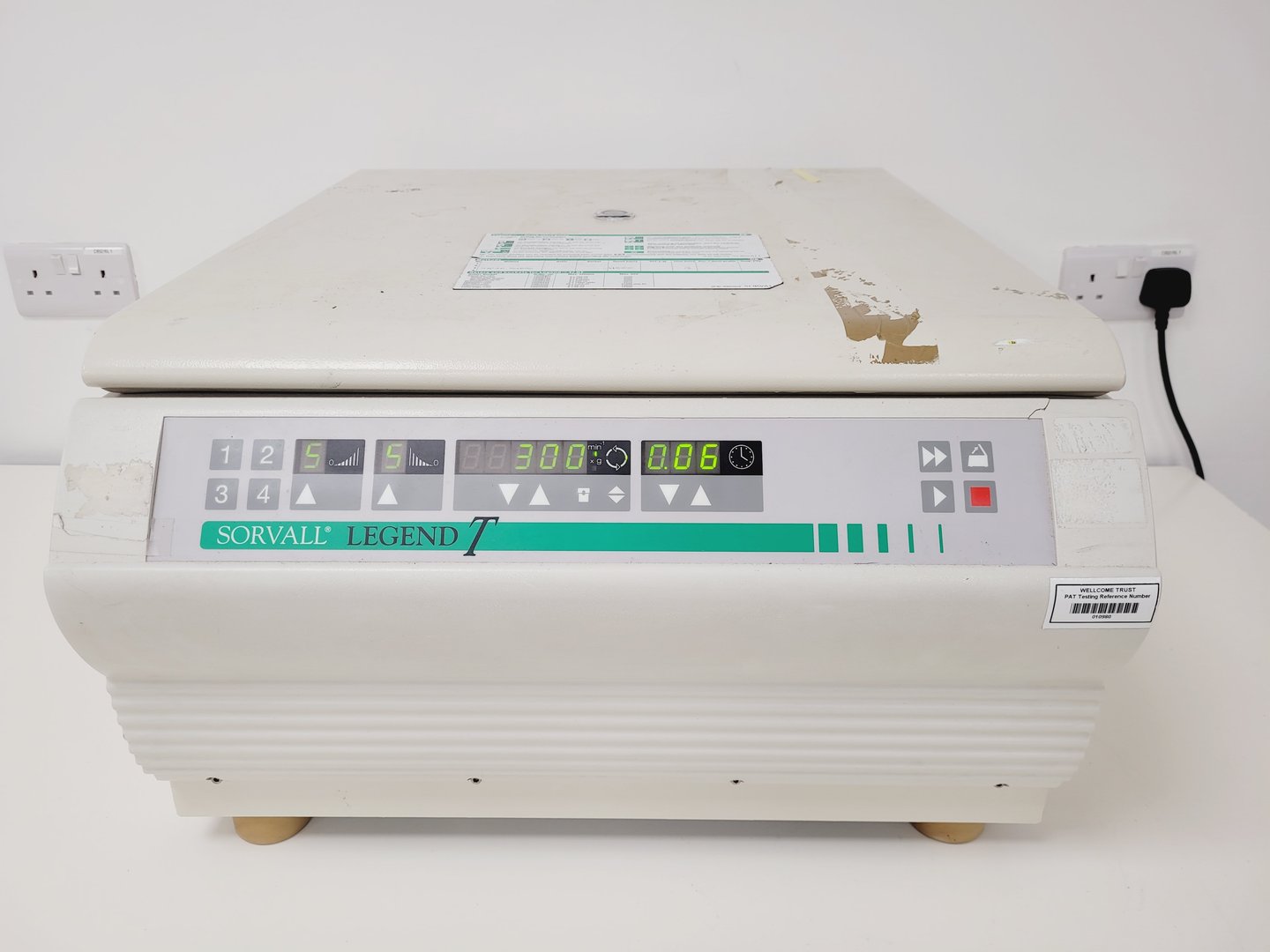 Image of Sorvall Legend T Benchtop Centrifuge with 4600rpm Rotor Lab