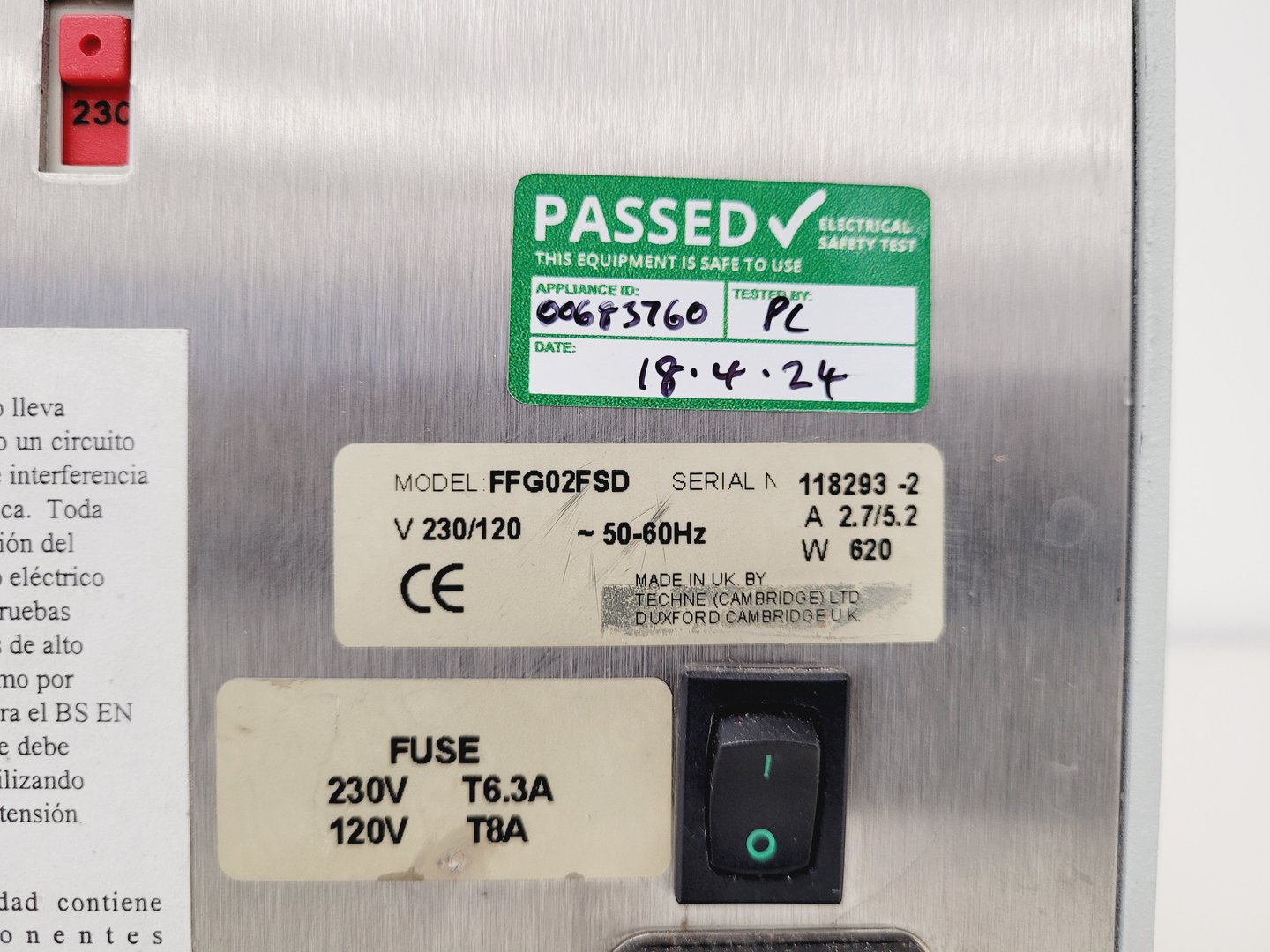 Image of Techne FlexiGene Thermal Cycler