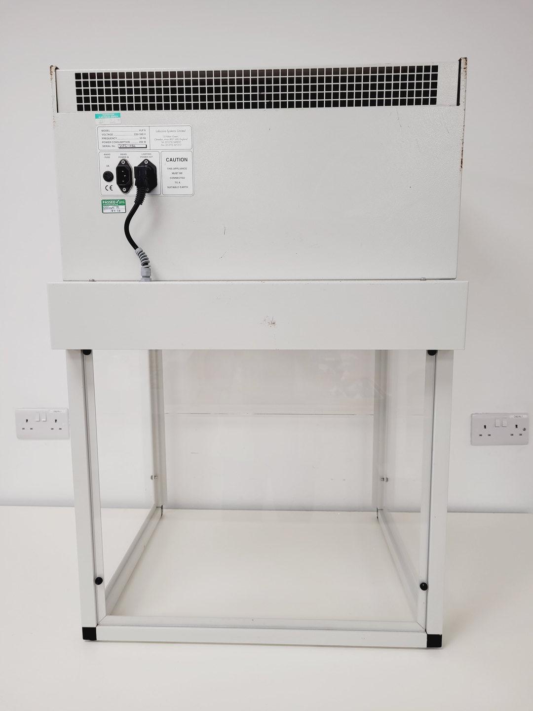 Image of Labcaire VLF 6 Clean Air Vertical Laminar Flow Cabinet Lab