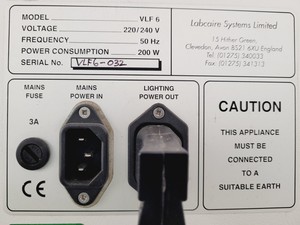 Thumbnail image of Labcaire VLF 6 Clean Air Vertical Laminar Flow Cabinet Lab