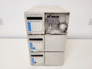 Thumbnail image of Shimadzu HPLC System, SPD-10A, LC-10AT, RID-10A Lab