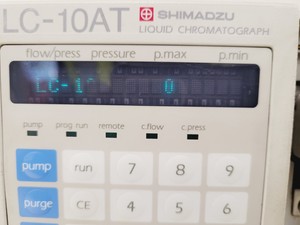 Thumbnail image of Shimadzu HPLC System, SPD-10A, LC-10AT, RID-10A Lab