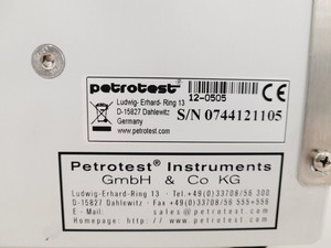 Thumbnail image of Petrotest ABA 4 Flash-point Tester & Accessories Lab