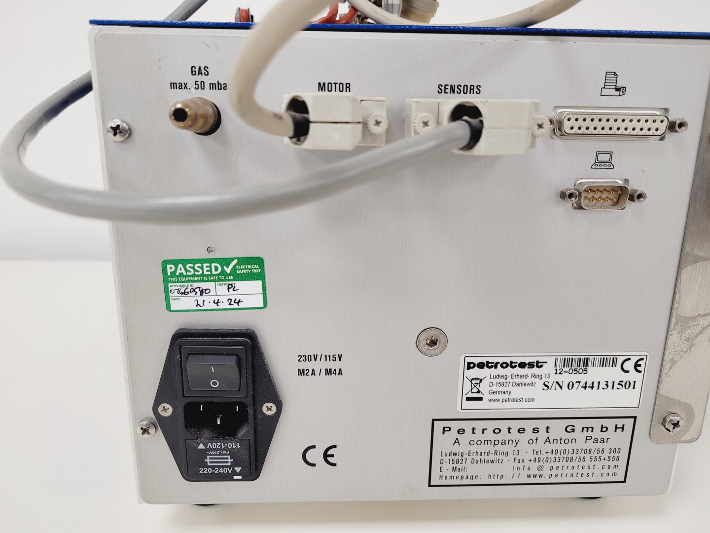 Image of Petrotest Model ABA 4 Flash-point Tester Lab