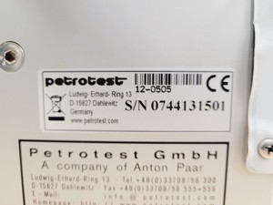 Thumbnail image of Petrotest Model ABA 4 Flash-point Tester Lab