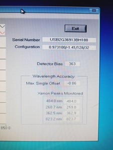 Thumbnail image of Thermo Nanodrop 1000 UV/VIS Spectrophotometer with PC and Software Lab