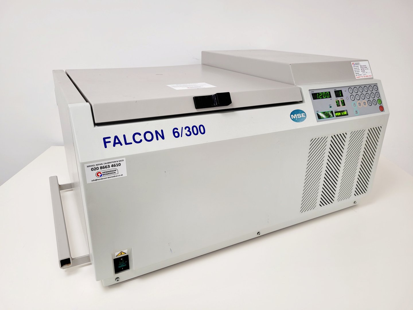 Image of MSE Falcon 6/300 Centrifuge w/ MSE Swing Out Rotor Lab