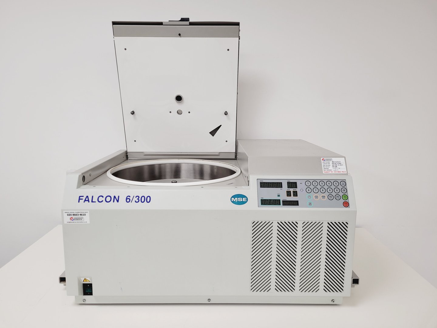 Image of MSE Falcon 6/300 Centrifuge w/ MSE Swing Out Rotor Lab
