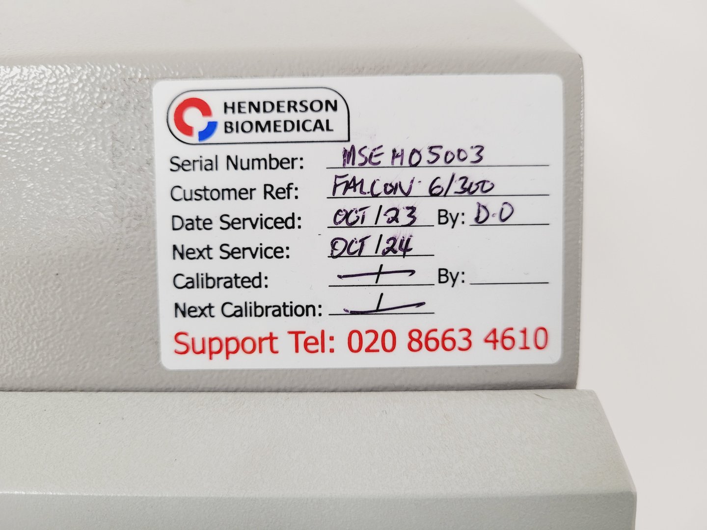 Image of MSE Falcon 6/300 Centrifuge w/ MSE Swing Out Rotor Lab