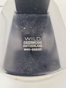 Thumbnail image of Wild Heerbrugg M40-58830 Inverted Microscope A10/0.25, SPL 20/0.25, SPL 40/0.60