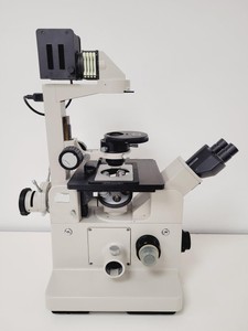 Thumbnail image of Nikon Diaphot-TDM Inverted Phase Contrast Fluorescence Microscope 4 x Objectives