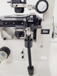 Thumbnail image of Nikon Diaphot-TDM Inverted Phase Contrast Fluorescence Microscope 4 x Objectives