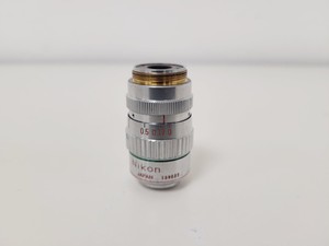 Thumbnail image of Nikon Diaphot-TDM Inverted Phase Contrast Fluorescence Microscope 4 x Objectives