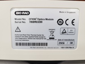Thumbnail image of Bio-Rad C1000 Thermal Cycler + CFX96 Real Time System Lab