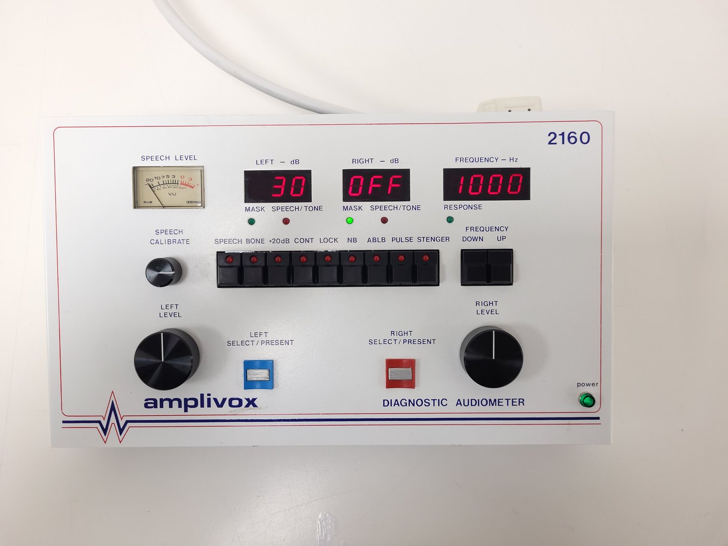 Image of Amplivox Model 2160 Audiometer Hearing Tester