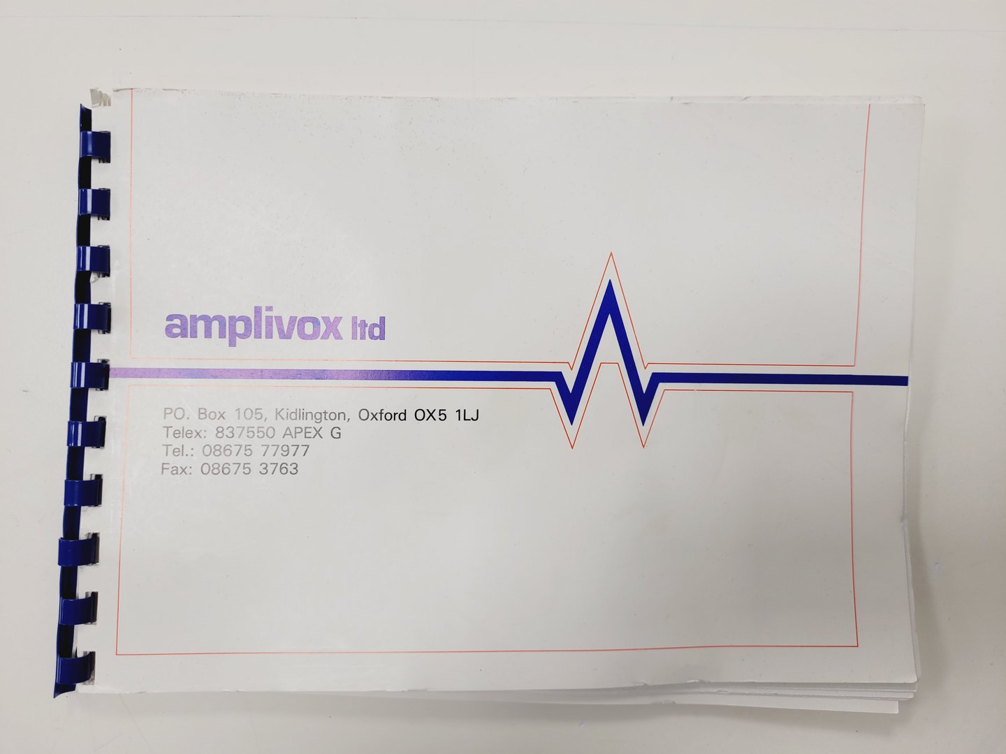 Image of Amplivox Model 2160 Audiometer Hearing Tester