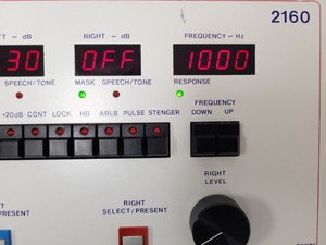 Thumbnail image of Amplivox Model 2160 Audiometer Hearing Tester