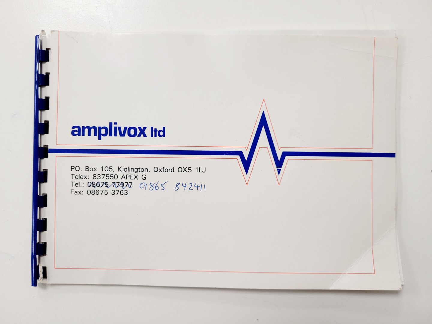 Image of Amplivox Model 2160 Audiometer Hearing Tester