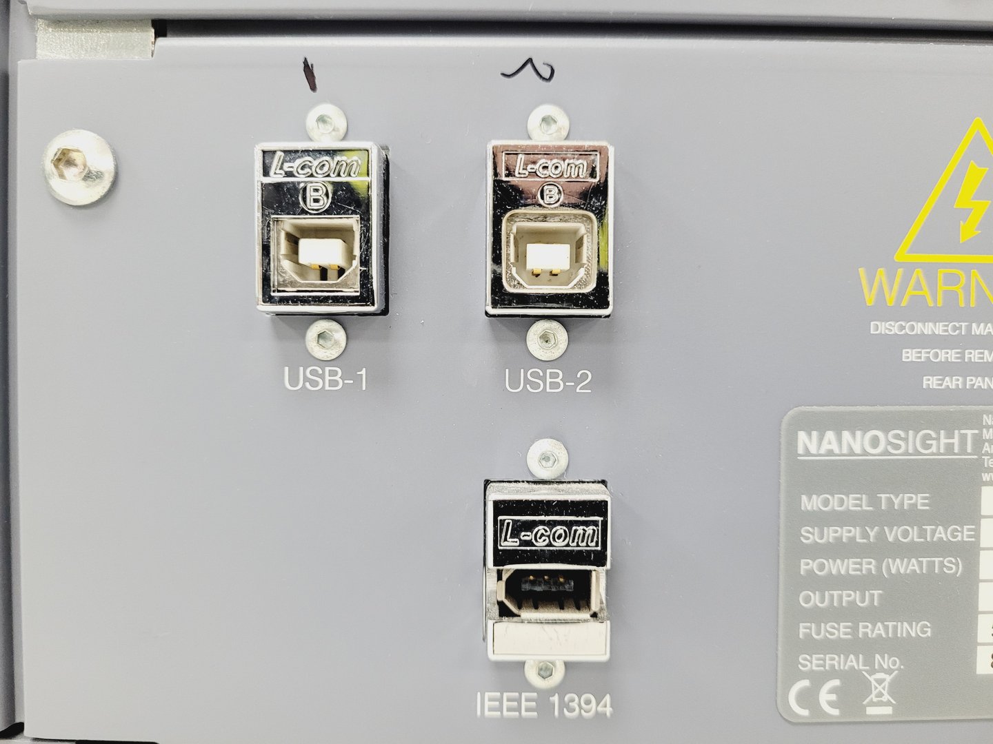 Image of Malvern Instruments NanoSight NS500 Size and Concentration Analyser