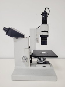 Thumbnail image of Leitz Diavert Inverted Microscope w/ 3 x Objectives Lab