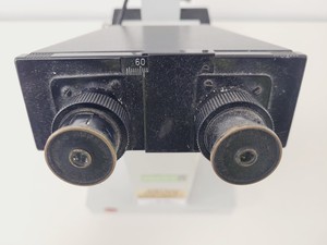 Thumbnail image of Leitz Diavert Inverted Microscope w/ 3 x Objectives Lab