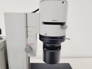 Thumbnail image of Leitz Diavert Inverted Microscope w/ 3 x Objectives Lab