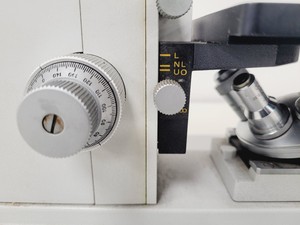 Thumbnail image of Leitz Diavert Inverted Microscope w/ 3 x Objectives Lab