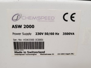 Thumbnail image of Chemspeed ASW 2000 Automated Synthesis Workstation Lab