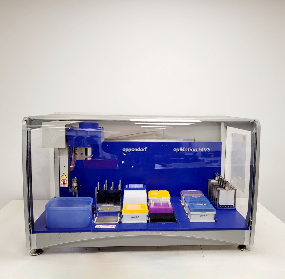 Epmotion Settings Eppendorf epMotion 5075 Liquid Handler Laboratory Automation Robot ...