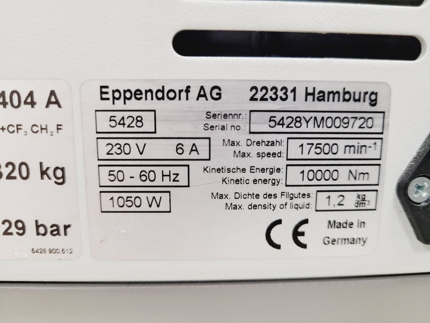 Image of Eppendorf Benchtop Refrigerated Centrifuge 5430 R Lab Spares/Repairs
