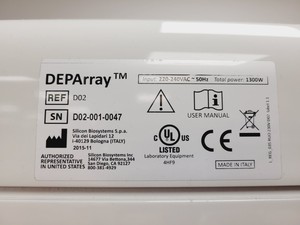 Thumbnail image of Silicon Biosystems DEPArray Cell Imaging Sorter Lab Spares/Repairs
