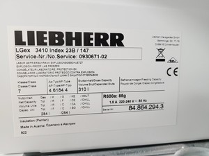 Thumbnail image of Liebherr MediLine LGex 3410 Laboratory Freezer Type 4 6184 4 Lab