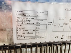 Thumbnail image of Labcold RLDF0505 Lab Fridge Pharmacy Refrigerator RLDF0505 Laboratory