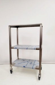 Thumbnail image of Teknomek Stainless Steel Lectern with Double Undershelf