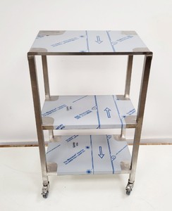 Thumbnail image of Teknomek Stainless Steel Lectern with Double Undershelf